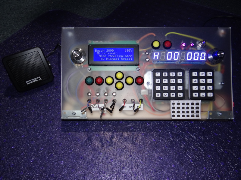 Mega Emulator Version 3 - A speaking Microtronic - 1