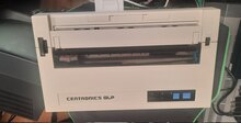 Apple II Super Serial Card to Centronics GLP 3101