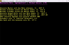Three-Layer Perceptron in Modula-2