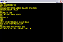 A Science Fiction Story Generator