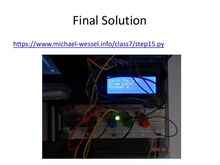 Class 7 - Adding an LCD Display